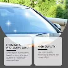 🔧 Windshield Repair Resin – Quick & Easy Crack & Chip Repair Kit